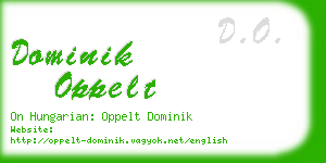 dominik oppelt business card